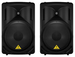 Behringer powered speakers